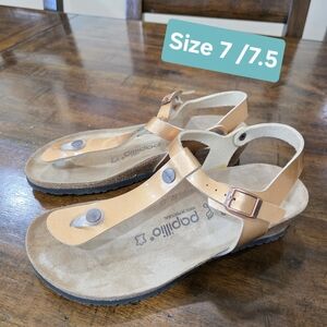 Birkenstock Papillio Womens Ashley Sandal Light Copper 38 M EU / Size 7/7.5